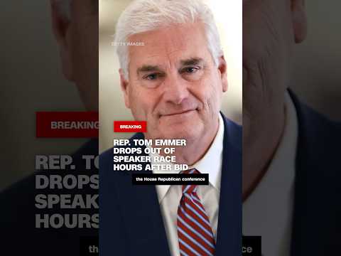 Rep. Tom Emmer drops out of speaker race hours after bid