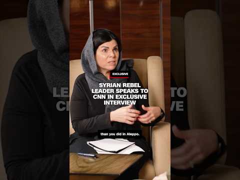 Syrian rebel leader speaks to CNN in exclusive interview