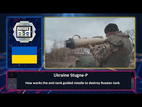 How works Ukrainian Stugna-P anti-tank guided missile to destroy Russian tanks