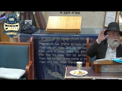 הרב אהרון ירחי שליט''א - פרשת אחרי מות קדושים -בית הכנסת היזדים יום ג' ד' אייר תשפ''ו