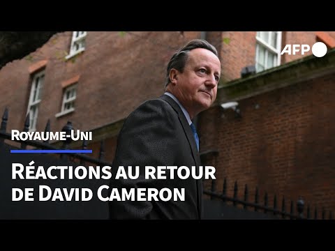 David Cameron: les Londoniens divisés sur son retour de au sein du gouvernement | AFP