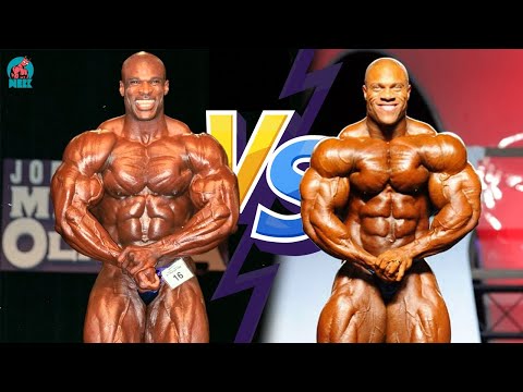 ロニーコールマン VS フィルヒースの最高の年【全ポーズ比較】