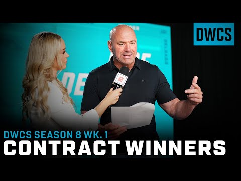 Dana White Announces UFC Contract Winners | DWCS - Season 8, Week 1