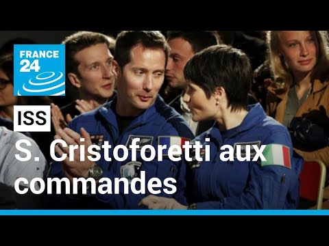 Samantha Cristoforetti, la spationaute italienne prend les commandes de l’ISS • FRANCE 24