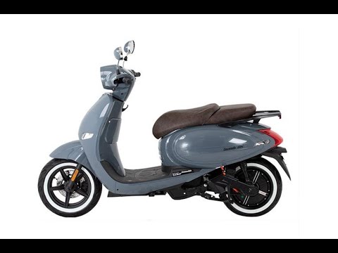 Lexmoto / LVeng LX06 4kw, 50mph electric moped static review - Green-Mopeds.com