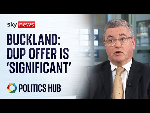 Northern Ireland: DUP offer is 'significant', says Robert Buckland