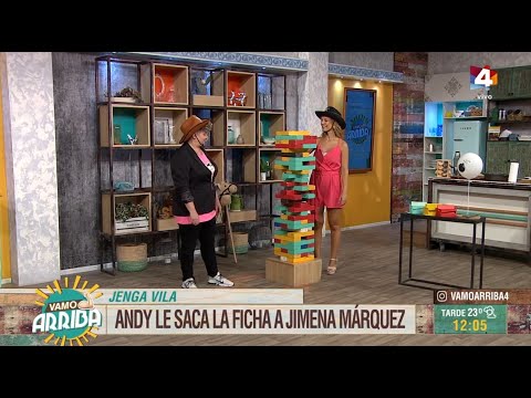 Vamo Arriba - Dos talentos cara a cara: Jimena Márquez vs. Andy en el Jenga Vila