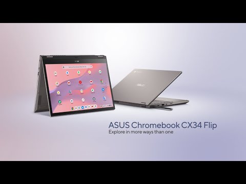 ASUS Chromebook CX34 Flip (CX3401) #Intel | 2023