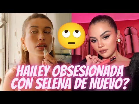 HAILEY BIEBER es acusada de copiar descaradamente “RARE BEAUTY” la línea de maquillaje SELENA GOMEZ
