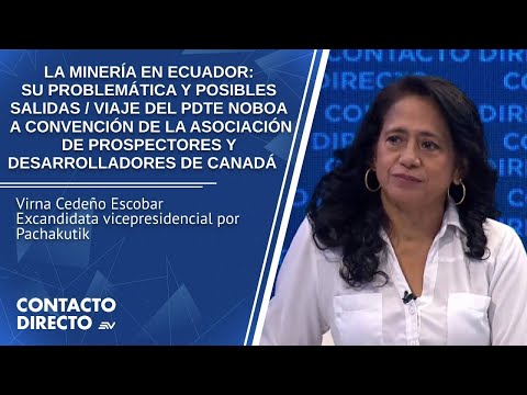 Entrevista con Virna Cedeño - Excandidata vicepresidencial por Pachakutik | Contacto Directo