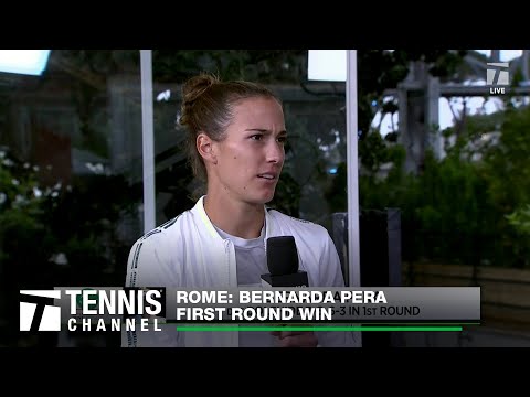 Bernarda Pera Focused on Clay | 2024 Rome First Round