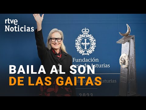 MERYL STREEP-PRINCESA DE ASTURIAS: DESATA la EUFORIA en OVIEDO junto a ANTONIO BANDERAS | RTVE