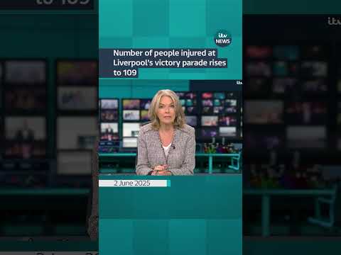 Number of people injured at Liverpool's victory parade rises to 109 | ITV News