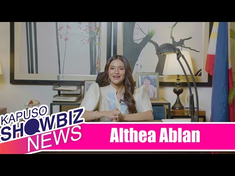 Kapuso Showbiz News: Althea Ablan, masayang napasama sa cast ng 'Forever Young'