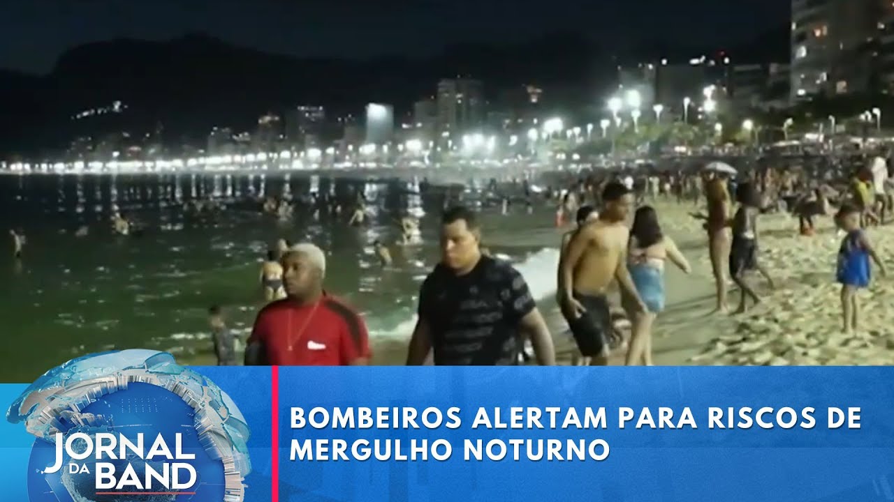 Bombeiros alertam para mergulho noturno | Jornal da Band