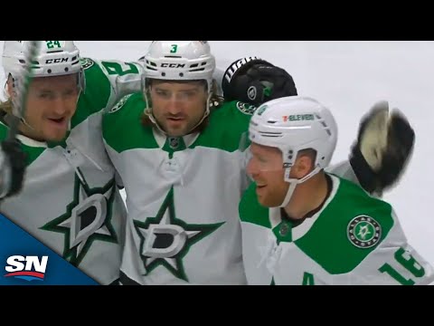 Chris Tanev Scores His First As A Star After Point Shot Takes Wild Bounce Off Ducks Terry