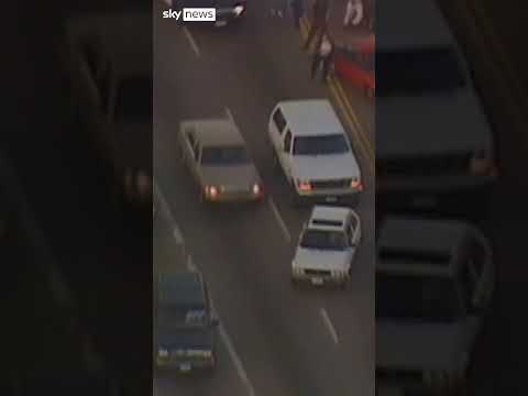 OJ Simpson police chase video resurfaces following death aged 76