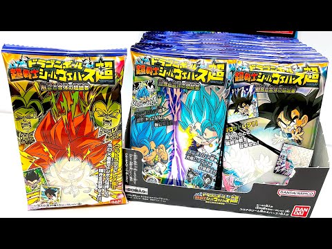 第14弾 ドラゴンボール超戦士シールウエハース超 融合と合体の超越者『1BOX 開封』シークレット Dragonball Wafers Sticker 食玩 Japanese candy toys