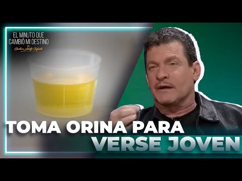 Sebastián Ligarde se toma su orina para verse más joven | El Minuto que Cambió mi Destino