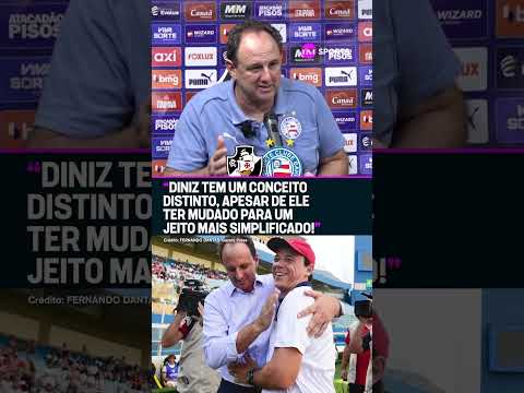 ELOGIOS AO COLEGA! 👏🔥 Rogério Ceni elogiou Fernando Diniz #shorts