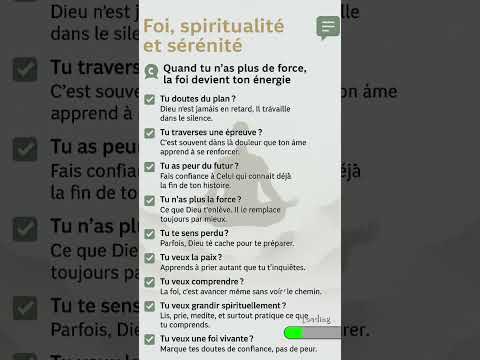 Quand tu n'as plus la force, la foi devient ton énergie ⚡ #energie #foi #relation
