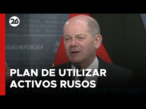 ALEMANIA | Scholz respalda el plan de utilizar activos rusos congelados