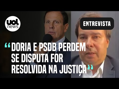 Rodrigo Maia sobre PSDB e Doria: 'Fora da política, ambos serão derrotados nesse processo'