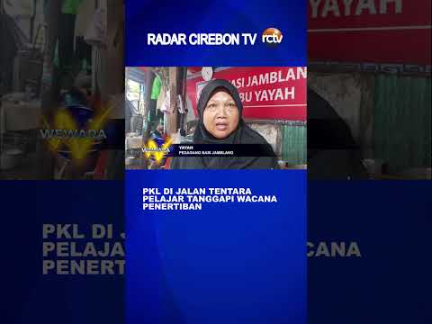 PKL di Jalan Tentara Pelajar Tanggapi Wacana Penertiban