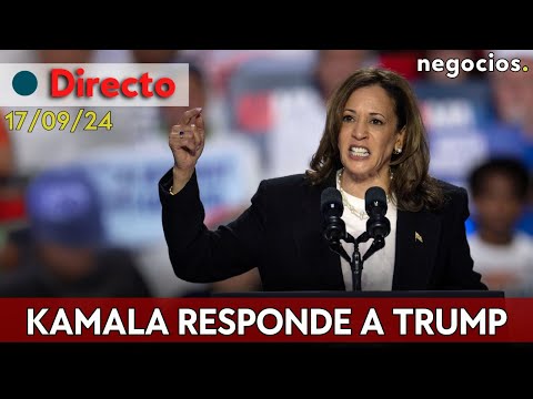 DIRECTO: Kamala responde al intento de asesinato de Trump y la “culpa” de su retórica