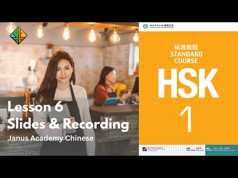 HSK 1 Standard Course Lesson 6 | Learn Mandarin for Beginners (updated)