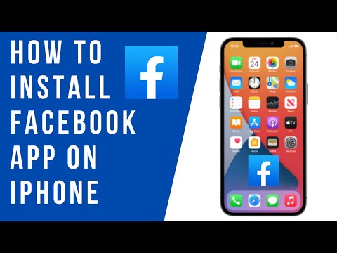How to Install Facebook App on iPhone (2021)