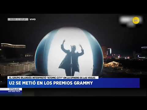 U2 se metió en los premios Grammy ? HNT a las 8 ? 06-02-24
