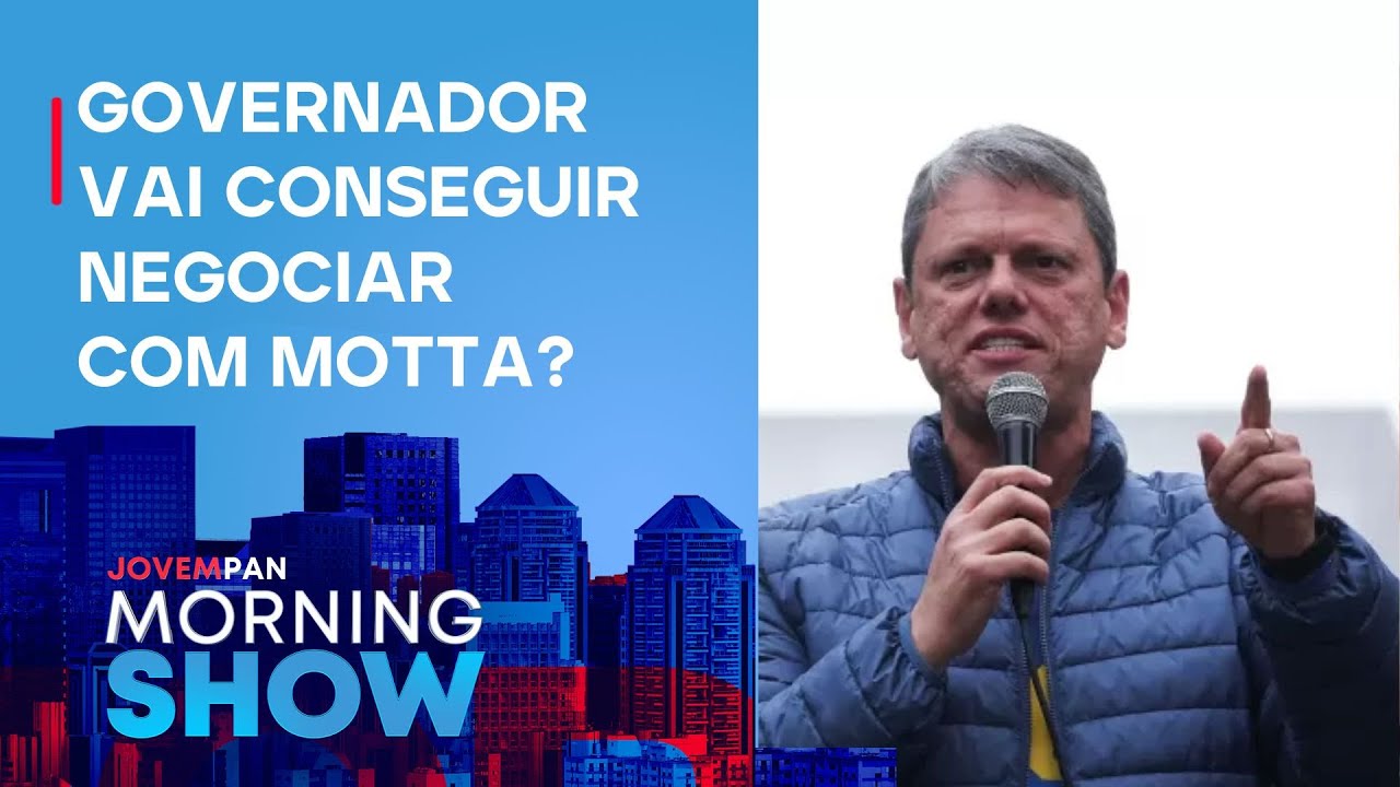 TARCÍSIO viaja à BRASÍLIA para negociar ANISTIA
