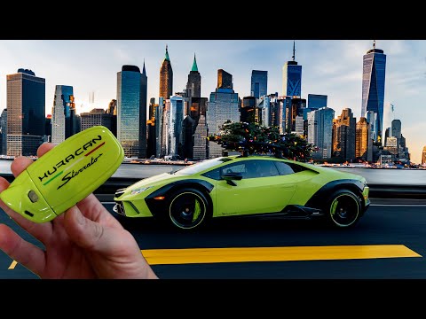 Thrilling Lamborghini Huracan Stado Road Trip: US to Canada Adventure