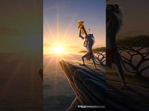 The Lion King (Part 1): | The Birth of Simba | Epic Beginning of a Legend 🦁✨ #shorts #lion