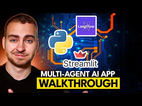 Advanced Multi-Agent AI App Walkthrough (Python, Langflow, Streamlit & More!)