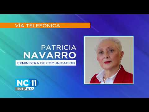 Patricia Navarro es destituida del Ministerio de Comunicación