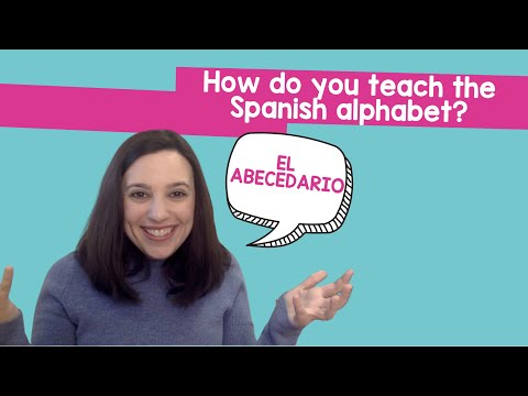 How I teach the Spanish alphabet