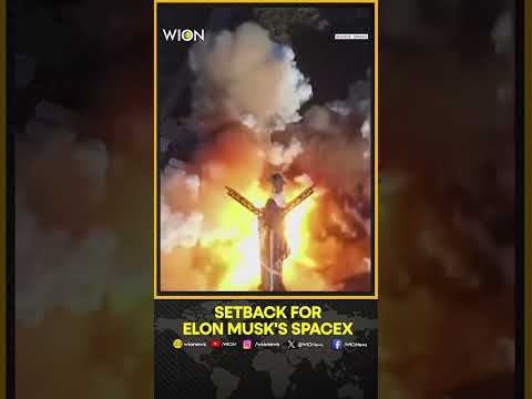 SpaceX Starship Explodes In 7th Test Flight | WION Shorts