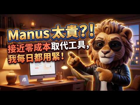 【廣東話】Manus大貴？接近零成本取代工具，我每日都用緊！#AI #人工智能 #AI創業 #AI一人公司 #AI變現 #AI賺錢 #AI自動化 #自動化工作流  #ChatGPT  #龍蝦