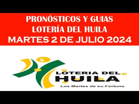!LOTERIA DEL HUILA¡ PRONÓSTICOS Y GUIAS HOY MARTES 2 jul 2024 [resultado lotería del huila]