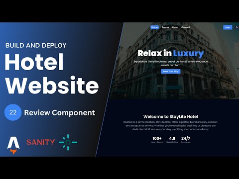 Build and Deploy a Full-Stack Hotel Website with Astro & Sanity