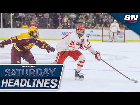 Saturday Headlines: Canadiens Fans On Lane Hutson Watch At NCAAs