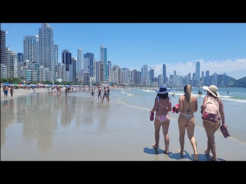 Balneário Camboriú 🇧🇷 23 de Janeiro 2023 🏝🚶‍♀️🌊👙 Ep 1 #praia