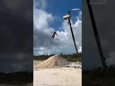 Almost missed the landing zone