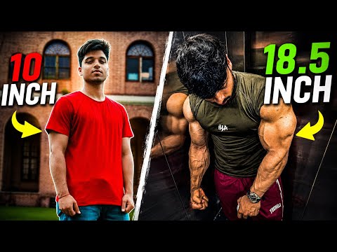 How I Grew My Arms By 8 Inches ( You don’t Need To Watch Any Other Video )