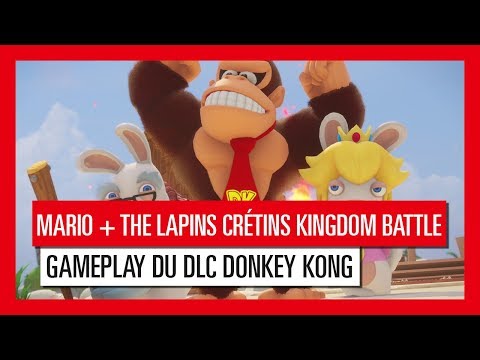 Mario + The Lapins Crétins : Kingdom Battle Donkey Kong Adventure - Bande-annonce  (Nintendo Switch)