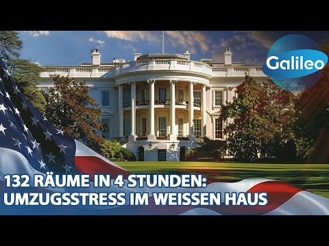 Umzugsstress im Weißen Haus: Donald Trump kehrt als US-Präsident ins Weiße Haus zurück!