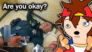 Cop OVERDOSES On Criminals Drugs After Arrest... | Kenji Reacts