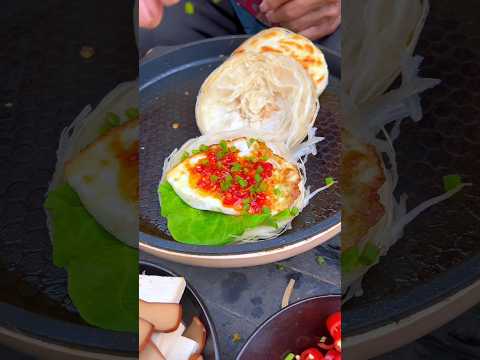 Chinese burger Grandpa's lettuce fried eggs